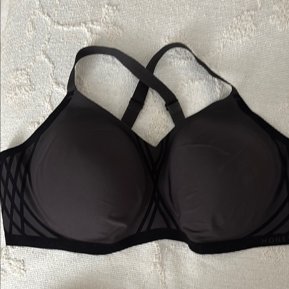 Honeylove Black Bra - Adjustable Straps - Size 3x (DDD/DDDD)